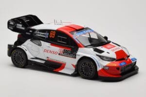 Toyota GR Yaris Rally1 #69 K. Rovanpera / J. Halttunen Rally Monte Carlo World Champion 2023 IXO 1:18 18RMC152B Metall — Bild 4 von 6