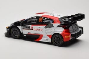 Toyota GR Yaris Rally1 #69 K. Rovanpera / J. Halttunen Rally Monte Carlo World Champion 2023 IXO 1:18 18RMC152B Metall — Bild 5 von 6