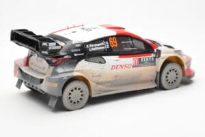 Toyota GR Yaris Rally1 #69 K. Rovanpera / J. Halttunen Safari Rally Kenya 2023 Dirty Version IXO 1:18 18RMC173B Metall — Bild 2 von 6