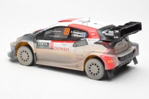Toyota GR Yaris Rally1 #69 K. Rovanpera / J. Halttunen Safari Rally Kenya 2023 Dirty Version IXO 1:18 18RMC173B Metall — Bild 5 von 6