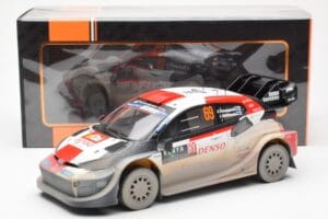 Toyota GR Yaris Rally1 #69 K. Rovanpera / J. Halttunen Safari Rally Kenya 2023 Dirty Version IXO 1:18 18RMC173B Metall — Bild 6 von 6
