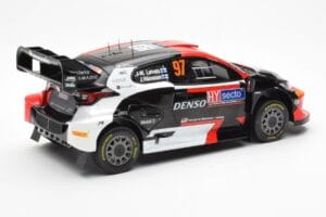 Toyota GR Yaris Rally1 #97 J-M. Latvala / J. Hanninen Rally Finland 2023 IXO 1:18 18RMC174B Metall — Bild 2 von 6