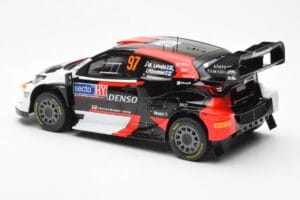 Toyota GR Yaris Rally1 #97 J-M. Latvala / J. Hanninen Rally Finland 2023 IXO 1:18 18RMC174B Metall — Bild 5 von 6