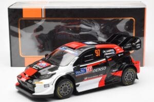 Toyota GR Yaris Rally1 #97 J-M. Latvala / J. Hanninen Rally Finland 2023 IXO 1:18 18RMC174B Metall — Bild 6 von 6