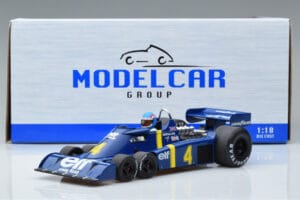 Tyrrell P34 Elf #4 P. Depailler Sweden GP 1976 MCG 1:18 MCG18615F Metall — Bild 6 von 6