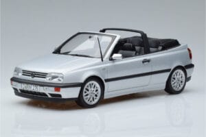 Volkswagen Golf Mk3 Cabriolet Silber Norev 1:18 188468 Metall