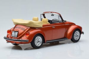 Volkswagen Beetle 1303 Cabriolet Orange Norev 1:18 188526 Metall — Bild 2 von 6