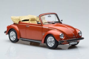 Volkswagen Beetle 1303 Cabriolet Orange Norev 1:18 188526 Metall — Bild 4 von 6