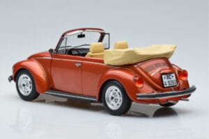 Volkswagen Beetle 1303 Cabriolet Orange Norev 1:18 188526 Metall — Bild 5 von 6