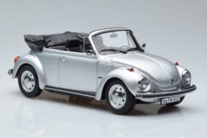 Volkswagen Käfer 1303 Cabriolet Silber Norev 1:18 188530 Metall — Bild 4 von 6