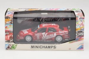 Alfa Romeo 155 V6 #12 M. Alboreto DTM 1995 Minichamps 1:43 430950312 Metall — Bild 4 von 4