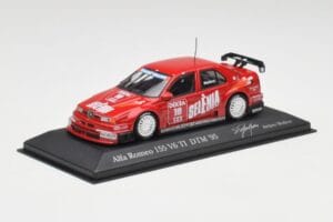 Alfa Romeo 155 V6 TI #18 Euroteam Modena DTM 1995 Minichamps 1:43 430950318 Metall — Bild 2 von 4