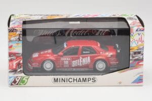 Alfa Romeo 155 V6 TI #18 Euroteam Modena DTM 1995 Minichamps 1:43 430950318 Metall — Bild 4 von 4