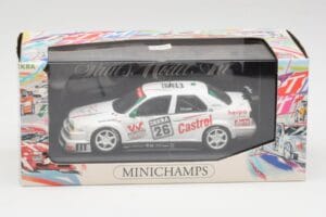 Alfa Romeo 155 V6 TI #26 Team Enstler K. Struwe DTM 1994 Minichamps 1:43 430940126 Metall — Bild 4 von 4