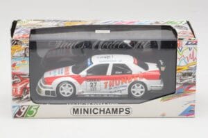 Alfa Romeo 155 V6 TI #27 M. Alen Presentation DTM 1995 Minichamps 1:43 430950227 Metall — Bild 4 von 4