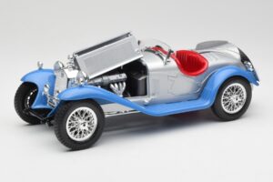 Alfa Romeo 2300 Spider Silberblau Bburago 1:18 3008 Metall — Bild 2 von 8