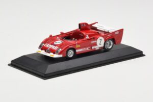 Alfa Romeo 33 TT 12 #2 A. Merzario / J. Laffite 1000km Monza Winner 1975 Minichamps 1:43 403751202 Metall — Bild 2 von 4