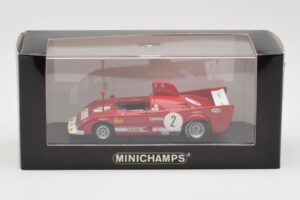 Alfa Romeo 33 TT 12 #2 A. Merzario / J. Laffite 1000km Monza Winner 1975 Minichamps 1:43 403751202 Metall — Bild 4 von 4