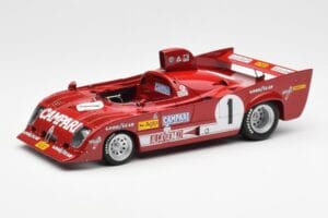 Alfa Romeo 33TT 12 #1 A. Merzario / J. Laffite 1000km Nurburgring Winner 1975 AUTOart 1:18 87505 Metall