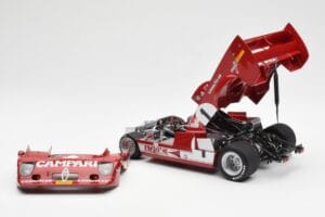 Alfa Romeo 33TT 12 #1 A. Merzario / J. Laffite 1000km Nurburgring Winner 1975 AUTOart 1:18 87505 Metall — Bild 5 von 8