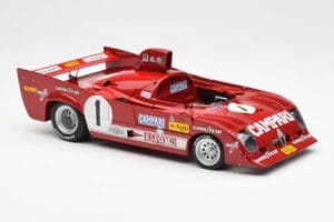 Alfa Romeo 33TT 12 #1 A. Merzario / J. Laffite 1000km Nurburgring Winner 1975 AUTOart 1:18 87505 Metall — Bild 6 von 8