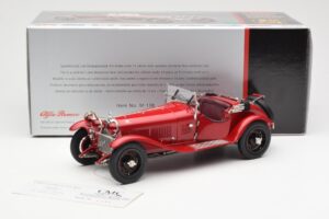 Alfa Romeo 6C 1750 GS Spider Bordeaux Rot CMC 1:18 M-138 Metall — Bild 6 von 6