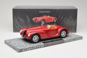 Alfa Romeo 6C 2500 SS Corsa Spider Rot Minichamps 1:18 107120230 Resin — Bild 6 von 6