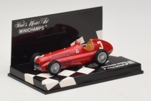 Alfa Romeo 159 Alfetta #3 C. Sanesi 6th Place British GP 1951 Minichamps 1:43 400511203 Metall — Bild 2 von 5
