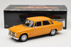 Alfa Romeo Giulia 1300 Super Orange Minichamps 1:18 180120900 Metall — Bild 8 von 8