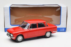 Alfa Romeo Giulia Nuova Super Rot MCG 1:18 MCG18145 Metall — Bild 6 von 6
