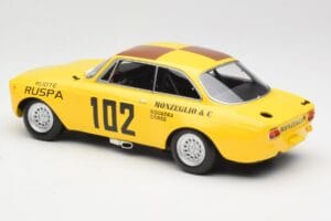 Alfa Romeo GTA 1300 #102 Squadra Corse R. Zanetti / M. Ruspa / Monzeglio Targa Florio 1971 Minichamps 1:18 155711202 Metall — Bild 5 von 6