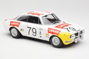 Alfa Romeo GTA 1300 #79 H. Rubens / C. Van Ryn 24 Hours of Spa 1971 Minichamps 1:18 155711279 Metall — Bild 4 von 6