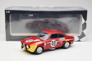 Alfa Romeo GTA 1300 #83 Autodelta C. Facetti / S. Truci 24 Hours of Spa 1972 Minichamps 1:18 155722283 Metall — Bild 6 von 6