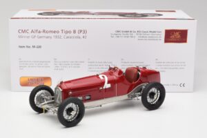 Alfa Romeo P3 #2 R. Caracciola German GP Winner 1932 CMC 1:18 M-220 Metall — Bild 6 von 6