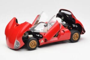 Alfa Romeo 33 Stradale Rot AUTOart 1:18 70191 Metall — Bild 2 von 8
