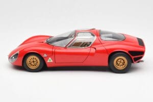 Alfa Romeo 33 Stradale Rot AUTOart 1:18 70191 Metall — Bild 4 von 8