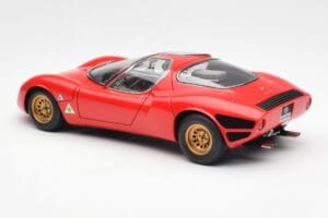 Alfa Romeo 33 Stradale Rot AUTOart 1:18 70191 Metall — Bild 7 von 8