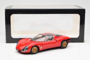 Alfa Romeo 33 Stradale Rot AUTOart 1:18 70191 Metall — Bild 8 von 8