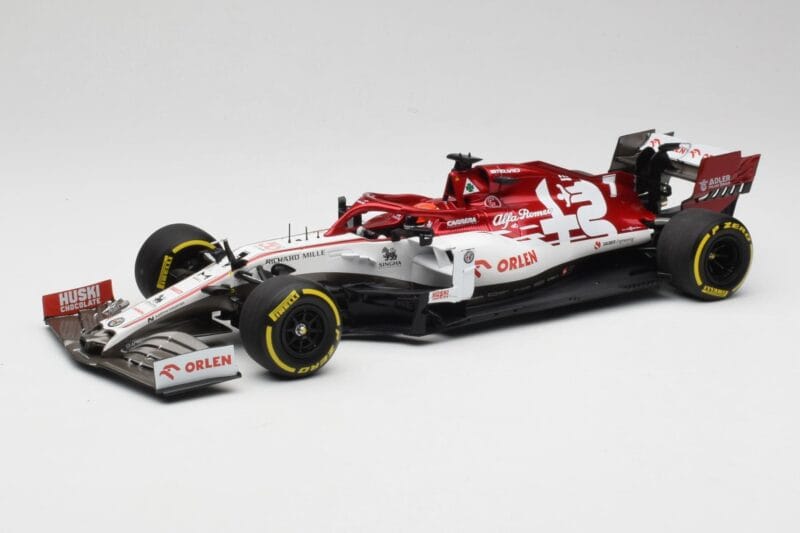 Alfa Romeo Racing C39 #7 K. Raikkonen Austrian GP 2020 Minichamps 1:18 110200107 Metall
