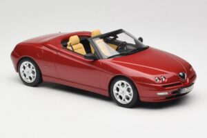 Alfa Romeo Spider 916 Proteo Red Metallic Norev 1:18 187854 Metall — Bild 4 von 6
