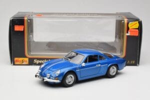 Alpine A110 1600 S Alpine Blue Maisto 1:18 50321 Metall — Bild 8 von 8