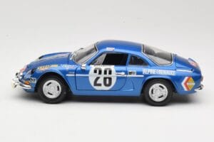 Alpine A110 1600S #28 Alpine-Renault O. Andersson / D. Stone Rally Monte Carlo 1971 Maisto 1:18 56033 Metall — Bild 4 von 8