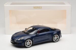 Alpine A110 S A120 Matte Storm Blue Norev 1:18 185444 Metall — Bild 6 von 6