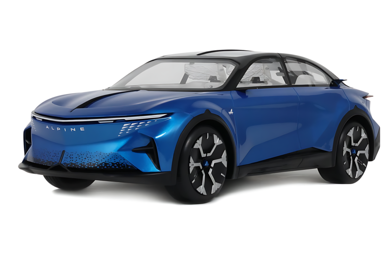 Alpine A390 Beta Specular Blue Otto 1:18 OT1214 Resin