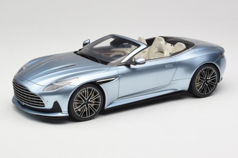 Aston Martin DB12 Volante Caribbean Blue Pearl GT Spirit 1:18 GT479 Resin