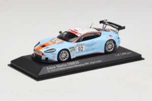 Aston Martin DBRS9 Gulf #92 T. Enge / Lechner VLN 250 Nurburgring 2008 Minichamps 1:43 400081392 Metall — Bild 2 von 4