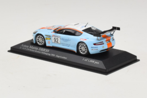 Aston Martin DBRS9 Gulf #92 T. Enge / Lechner VLN 250 Nurburgring 2008 Minichamps 1:43 400081392 Metall — Bild 3 von 4