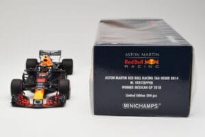 Aston Martin Red Bull Racing RB14 Tag Heuer #33 M. Verstappen Mexican GP 2018 Minichamps 1:18 110181933 Metall — Bild 6 von 6