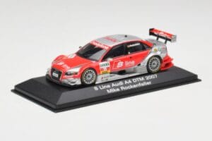 Audi A4 B7 #11 Team Abt M. Rockenfeller DTM 2007 Minichamps 1:43 5020700163 Metall — Bild 2 von 4