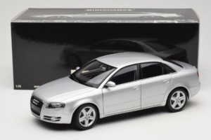 Audi A4 B7 Silber Minichamps 1:18 100014402 Metall — Bild 8 von 8